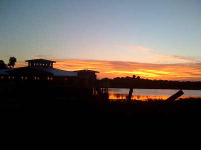 Sunset at Green Cay