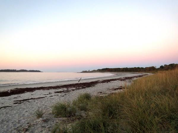 Maine beach sunset 2