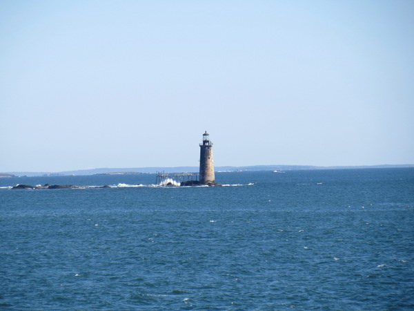 Maine coast and lighthouse